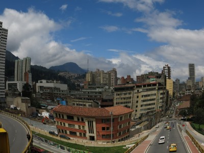Blick auf Bogota